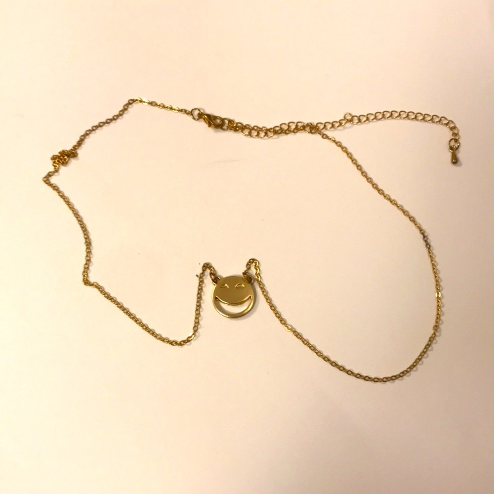 Gold Emoji necklace